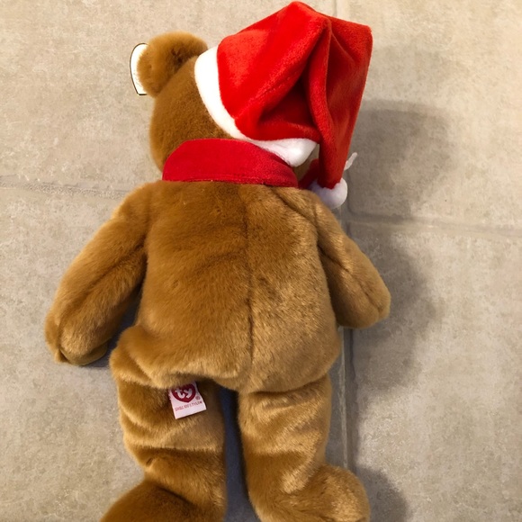 TY Beanie Buddy “1997 HOLIDAY TEDDY “ NEW - Picture 4 of 10